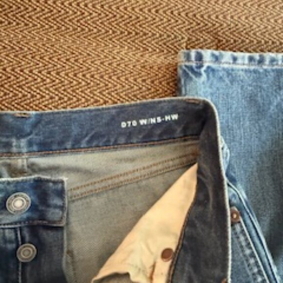 Saint Laurent Mid-Rise Faded Denim Bootcut Jeans - Picture 5 of 16